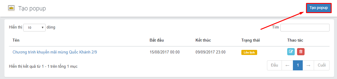 Hướng dẫn cài đặt và sử dụng ứng dụng Tạo popup sản phẩm Hướng dẫn cài đặt và sử dụng ứng dụng Tạo popup sản phẩm