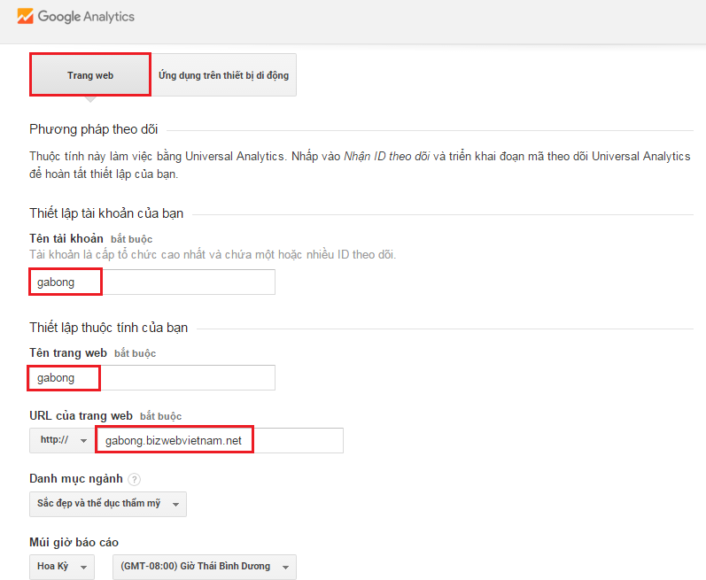 Google Analytics Google Analytics