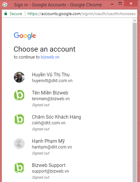 Hướng dẫn tích hợp báo cáo Google Analytics vào Bizweb Hướng dẫn tích hợp báo cáo Google Analytics vào Bizweb